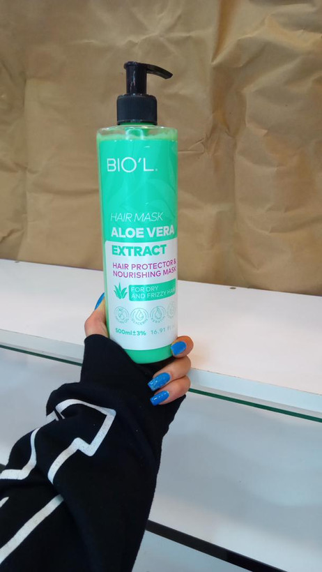 ماسک مو خشک و اسیب دیده بیول