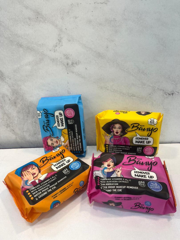 دستمال مرطوب ارایش پاک کن