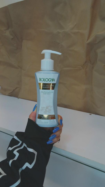 شامپو ضد زردی سیلور بلونیا