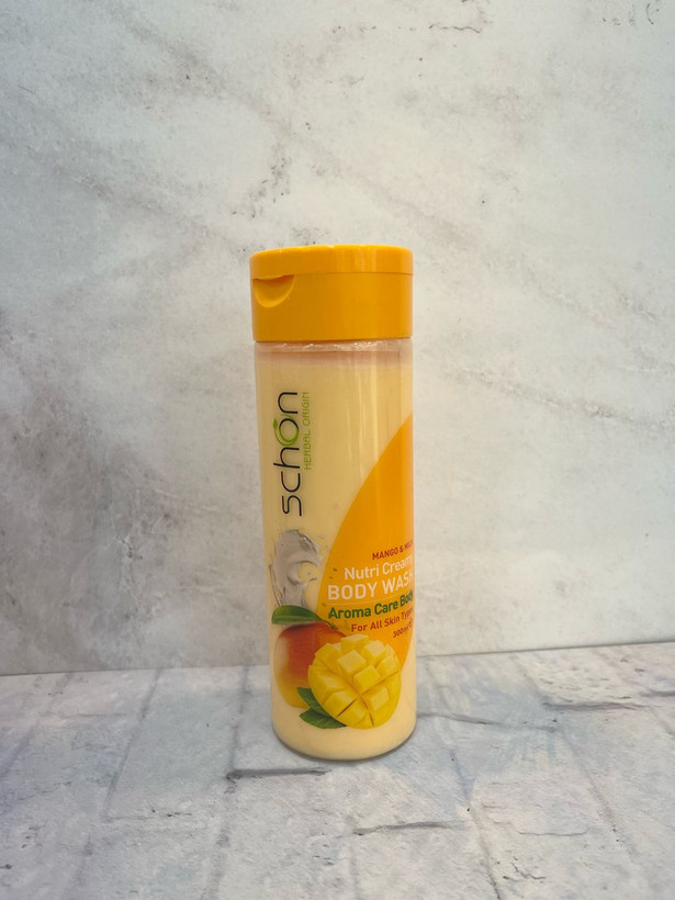 شامپو بدن کرمی شون با رایحه شیر انبه